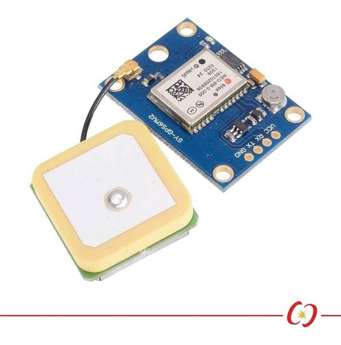 Módulo Gps Ublox Neo-6m Gy-gps6mv2 Com Antena Cerâmica