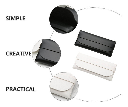 Estuches De Piel De Pvc Para Gafas De Sol, 2 Unidades, Elega