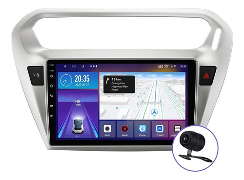 6+128gb Estéreo Para Citroen/elysee/peugeot 301 2013-2019 4g