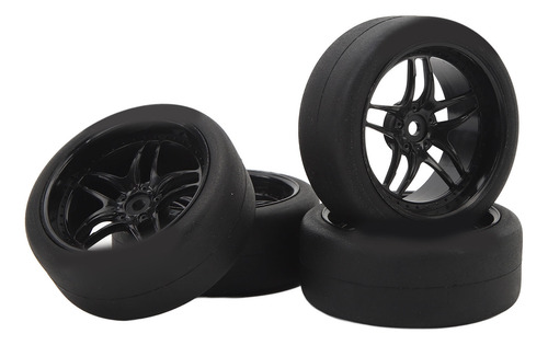Ruedas Y Neumáticos Rc Touring Car, 4 Piezas, Juegos De Goma
