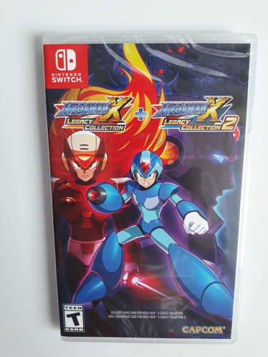 Megaman X Legacy Collection Nintendo Switch Nuevo Y Sellado