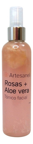 Tónico Facial De Rosas Y Aloe Vera Artesaneli               Tipo De Piel Mixta