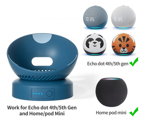 Base De Batería Liboer Para Echo Dot 5ª Generación Y Homepod