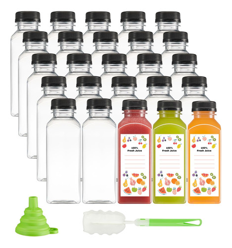 Comfy Package Botellas De Plastico Reutilizables Para Jugos,