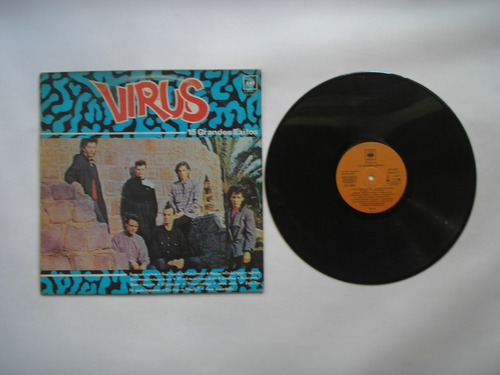 Lp Vinilo Virus 15 Grandes Exitos  Edición Ecuador  1988