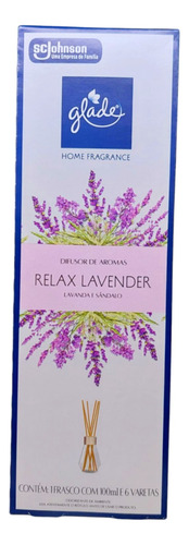 Difusor De Aromas Glade Relax Lavender Kit Com 3 X 100ml