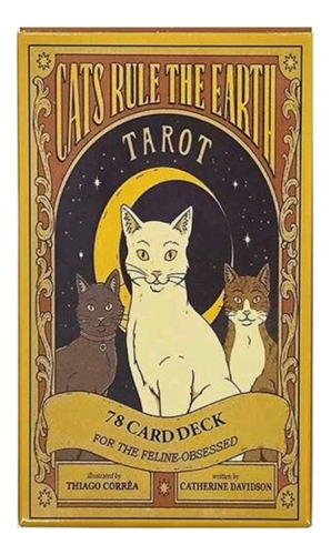 Cartas Tarot Cats Rule Earth Tarot Baraja De 78 Cartas Gatos