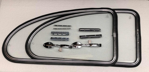 Imagen 3 de 3 de Par Ventanas Abatibles Reproduccion Oem Para Vocho Mod.72-03