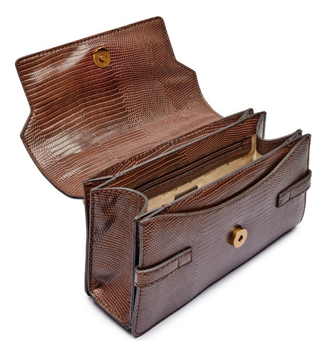 Bolsa Satchel Guess Café Nueva Y Original