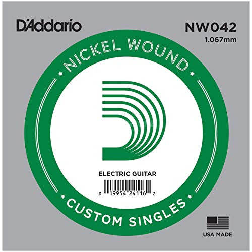 Cuerda Individual De Guitarra Eléctrica D'addario Nw020 De N