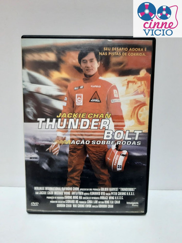 Dvd - Thunder Bolt: Ação Sobre Rodas - Jackie Chan