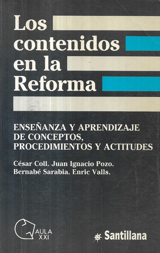 Los Contenidos En La Reforma / Coll Pozo Sarabia Valls