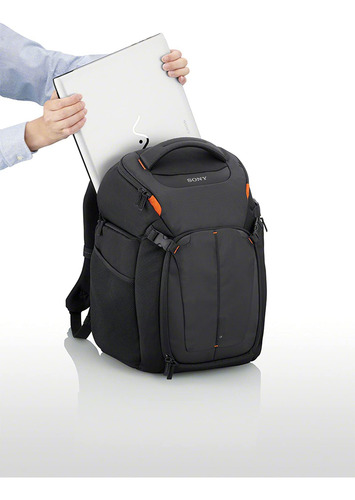 Mochila Con Almacenamiento Para Computadora Portatil Negro