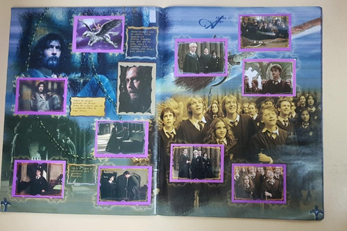 Harry Potter E O Prizioneiro De Azkaban Álbum Completo (Usado)