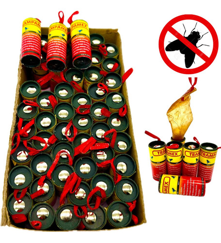 1000 Trampas De Pegamento Atrapa Moscas Pegamoscas Trampamex