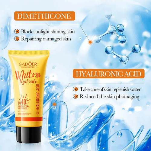 Bloqueador Solar Blanqueador Y Con Efectos Exfoliantes 50g 1