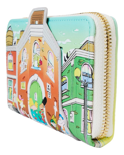 Loungefly Hey Arnold Sunset Arms Pensión Cartera Con