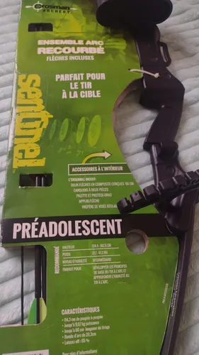 Crosman Arco Recurvo De 21 Lb Modelo Sentinel +accesorios