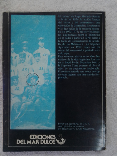 Adiós Al Coronel Ramos, Jorge Abelardo (Reacondicionado)