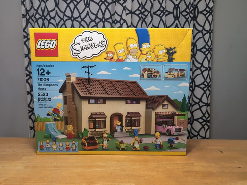 Lego 71006 The Simpsons House Completo Manual Original Raro (Usado)