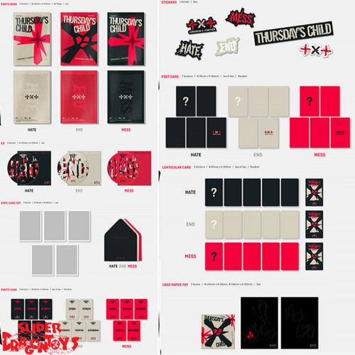 Set 3 Versiones. Txt - Thursday's Child Album Original