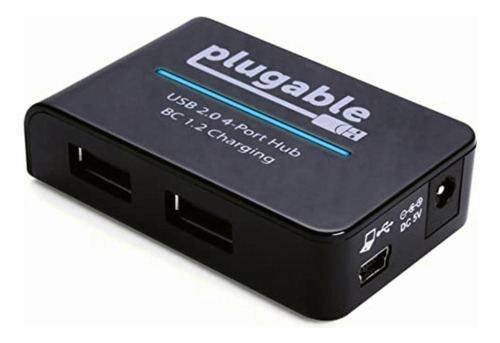 Plugable Usb 2.0 4-port High Speed Charging Hub With 12.5w