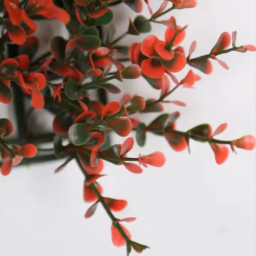 Jardín Vertical Artificial Rojo 50cm X 50cm