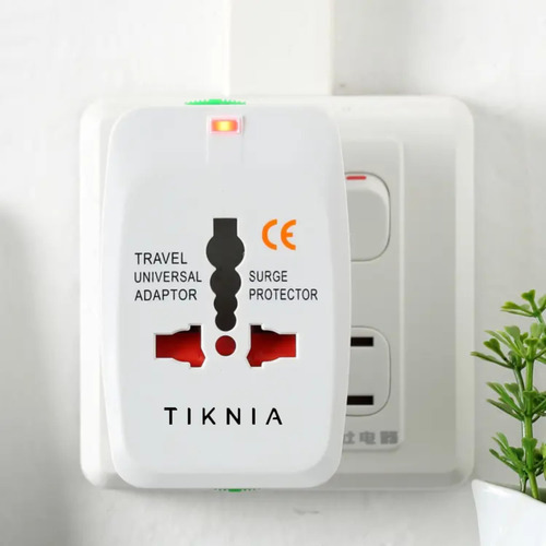 Adaptador De Viaje Tiknia Worldwide Todo En Uno Universal