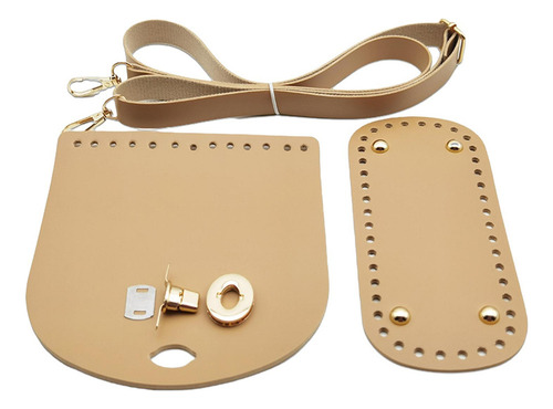Bolsa De Ganchillo Con Base Inferior, Correa De Hombro