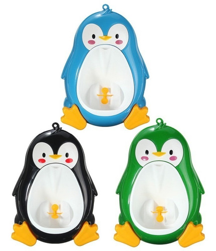Orinal Pared Vasenilla Para Niños Portátil Pinguino