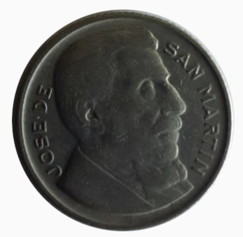 Moneda Argentina 1951 20 Centavos Canto Grueso