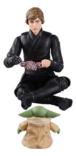 Star Wars Vintage Collection Luke Skywalker E Grogu 10 Cm