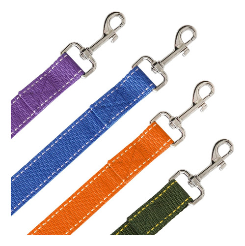 Correa De Nailon Resistente Para Entrenamiento De Perros Gra