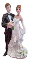 Comprar Muñecos Novios Para Pastel Boda De Resina Tamaño Normal 16cm