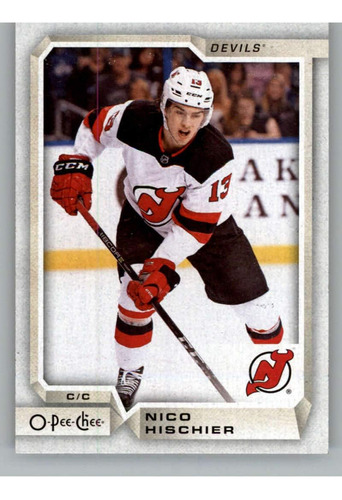 Opc O-pee-chee Hockey 24 Nico Hischier New Jersey Devils Tar