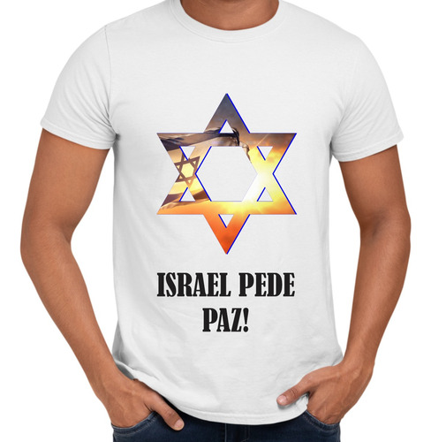 Camisa Israel Pede Paz Oriente Médio #2