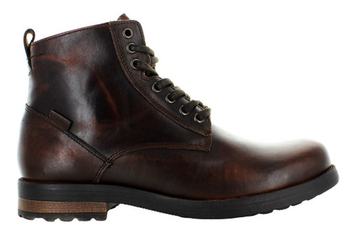 Levis Bota Militar Piel Cafe Para Hombre 80231