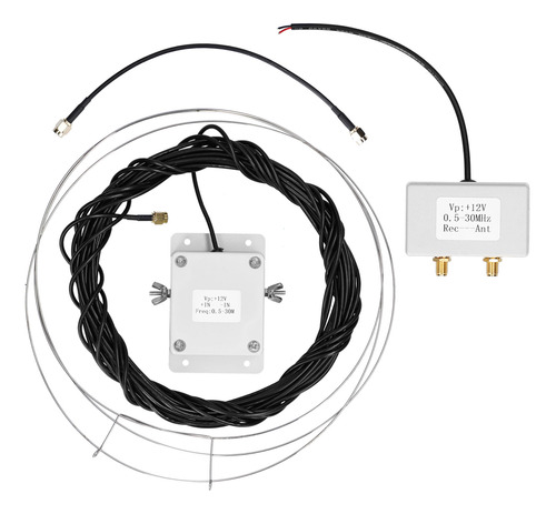 Antena Loop Mla-30+ Con (más) Antenas De Onda Corta