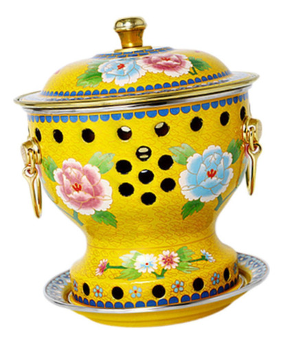 Copper Hot Pot Cookware Family Gathering Alcohol Hot Yellow