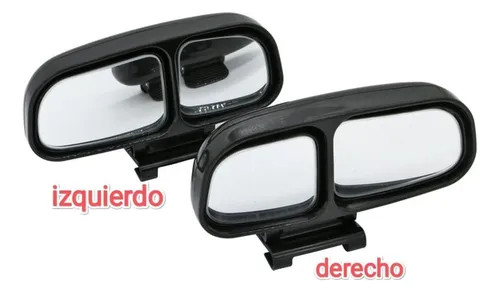 Espejo Gran Angular Convexo Retrovisor D Carro Universal X 2