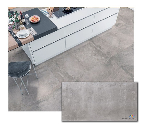 Porcelanato 60x120 Rectificado Simil Cemento / Piedra Tendenza 2da Calidad Precio X M2 Cajas 1,44m2