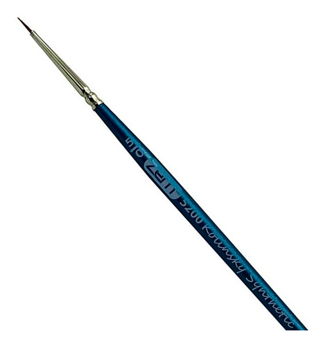 Pincel Kolinsky Super Fino Para Warhammer Paleta Metalica