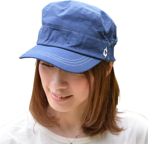 Sky Rib Work Cap Hat Hombres Mujeres Unisex Algodón Ejército