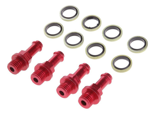 Aleación Radial Cilindro Embrague De Línea Tubo Rojo