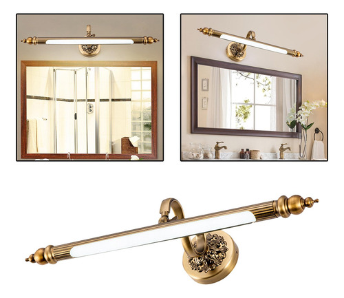 Luz De Espejo Led Con Cable, Luz De Maquillaje Ajustable
