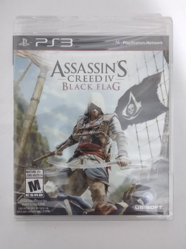 Imagen 2 de 8 de Assassin's Creed 4 Iv Black Flag Ubisoft Ps3 Físico Sellado