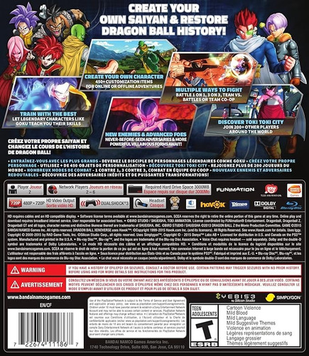 Dragon Ball: Xenoverse Ps3 Físico (Reacondicionado)