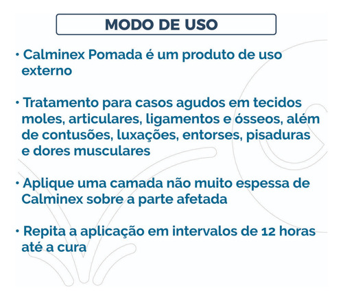 Dor No Musculo Romboide Maior Calminex Pomada 30g Kit03