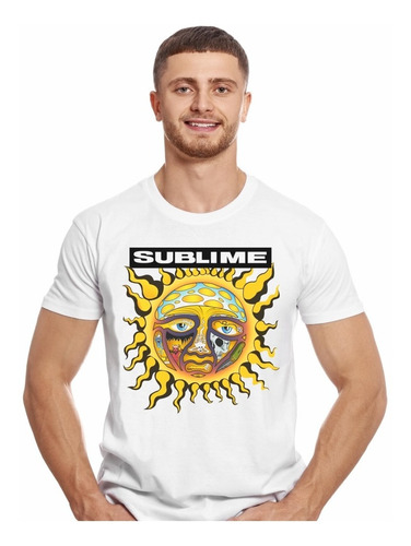 Polera Sublime Logo Punk Impresión Directa