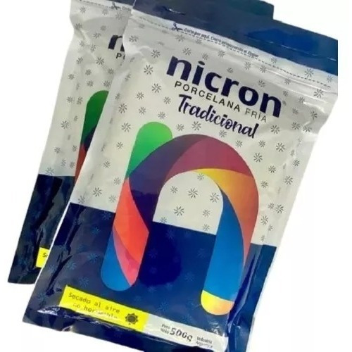 Pack Porcelana Fría Nicron X 5 Paquetes 